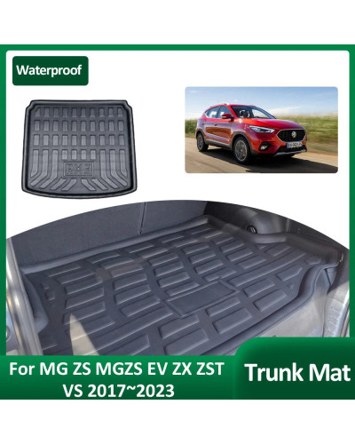 Car Trunk Mat For MG ZS MGZS EV ZX ZST VS 2017~2023 2018 Tray Waterpro